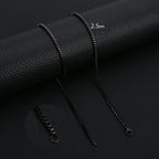 Box Chain Necklace — Stainless Steel 3mm