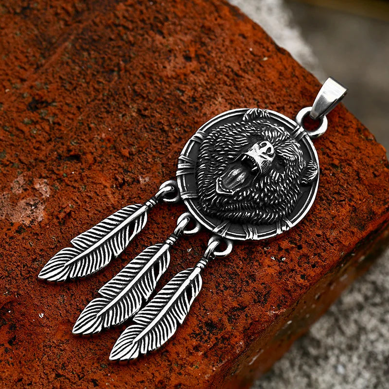 Slavic Viking Stainless Steel Pendant Necklace