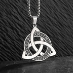 Hebrew Pentagram Star Pendant Necklace — Amulet