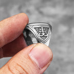 Lucifer Satan Signet Ring — Stainless Steel