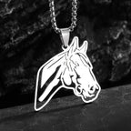Stainless Steel Simple Personalized Spider Pendant Necklace Men and Women Fashion Party Pendant Jewelry Gift