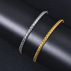 Black Cuban Chain Necklace 18K PVD 4MM