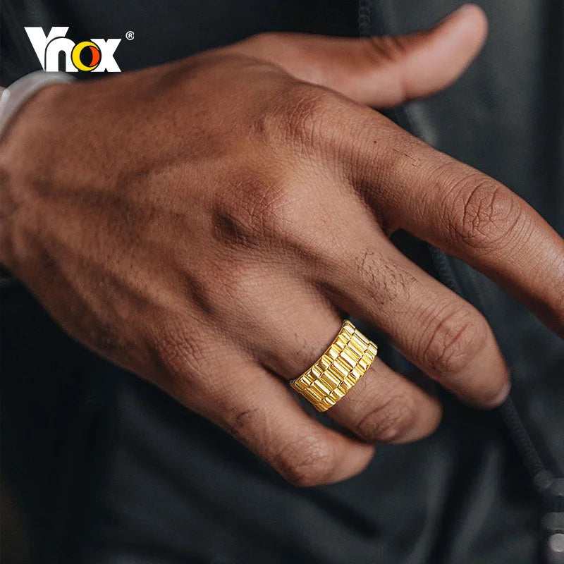 11mm Watch Band Ring — Gold