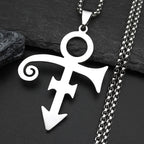 Minimal Love Symbol Necklace — Stainless
