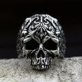 Vintage Skull Ring — 316L Stainless Steel Gothic
