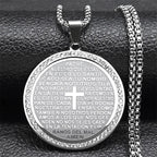 1pc Eye Pendant Necklace Stainless Steel Blue Enamel and Embellishment Suitable for Men and Women's General Couple