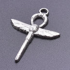 Sword Dagger Wing Pendants DIY Necklace Making — Stainless Steel