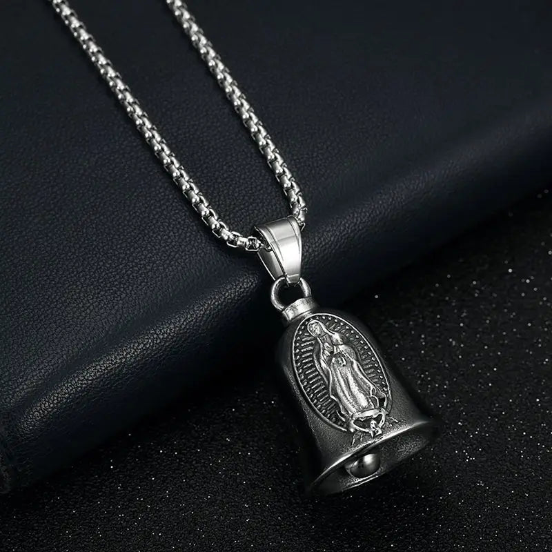 Moto Bell Steel Pendant Retro Punk Motorcycle