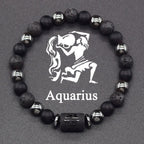 12 Zodiac Signs Bracelet Homme 12 Constellation Jewelry for Women Scorpio Gemini Sagittarius Bracelet Friendship Gift Whoelsales