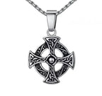 Nordic Ship Rudder Anchor Pendant — Stainless Steel
