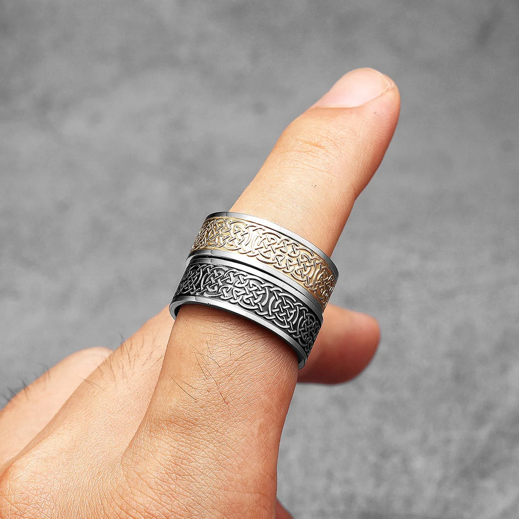 Celtic Knot Ring — Stainless Steel