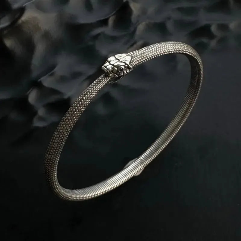 Infinite Symbol of Ouroboros Bracelet Retro Snake Minority Mysterious High Sense