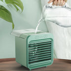 New Portable USB Chargeable Mini 3 Gear Air Conditioner Cooler Fan Air Conditioner Air Cooling Fan Office Desktop Fan