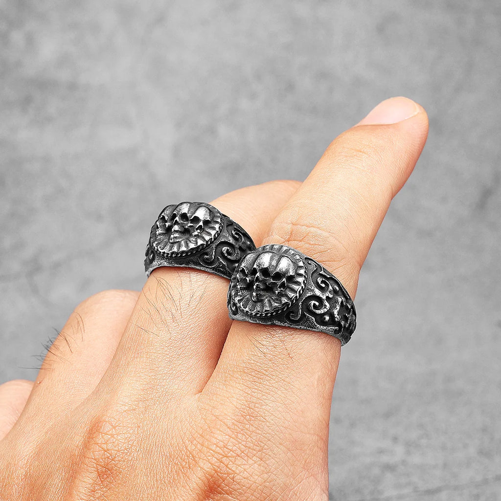 Skull Overlord Ring — Stainless Steel