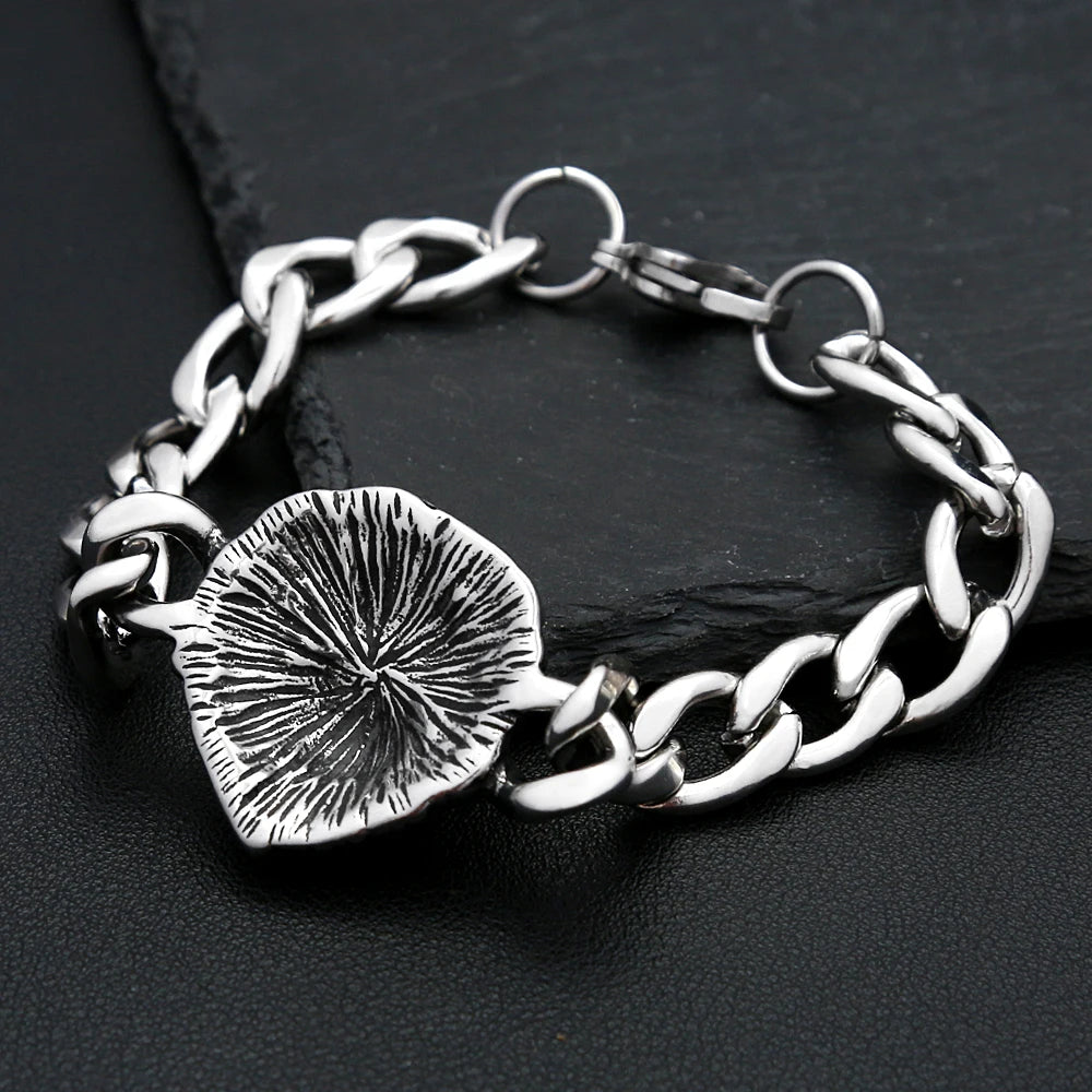 Lion Leopard Bracelet — Stainless Steel