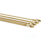 Box Chain Necklace — Stainless Steel 3mm