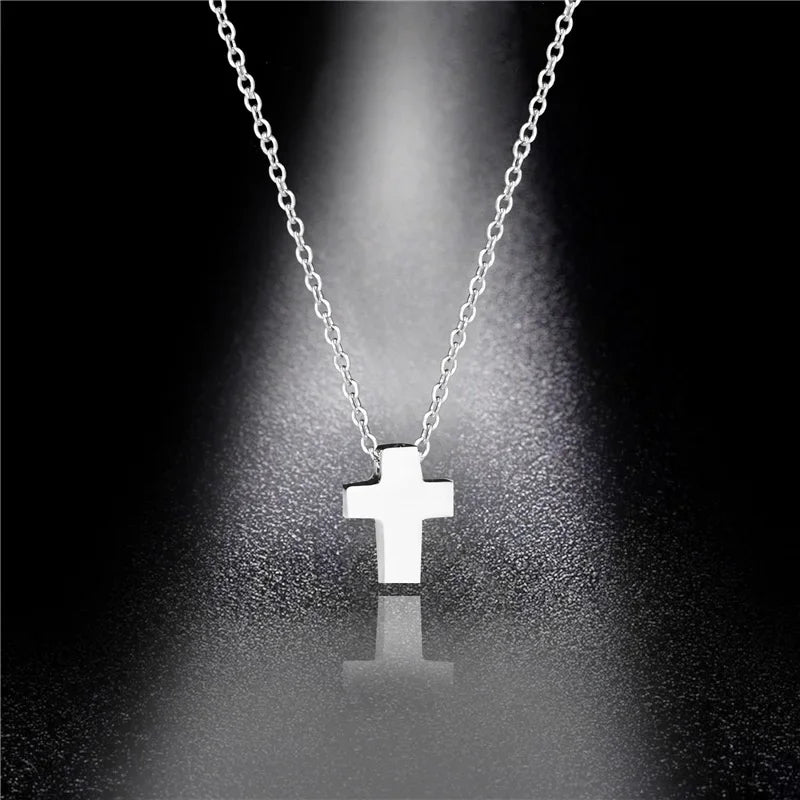 Star of David Heart Pendant Necklace — Stainless Steel