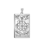 Tarot Major Arcana Amulet Necklace — Stainless Steel