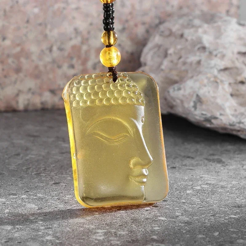 Vintage Natural Obsidian Dragon Pendant Necklace Zodiac Dragon Carved Chinese Mascot Amulet Lucky Men Necklace