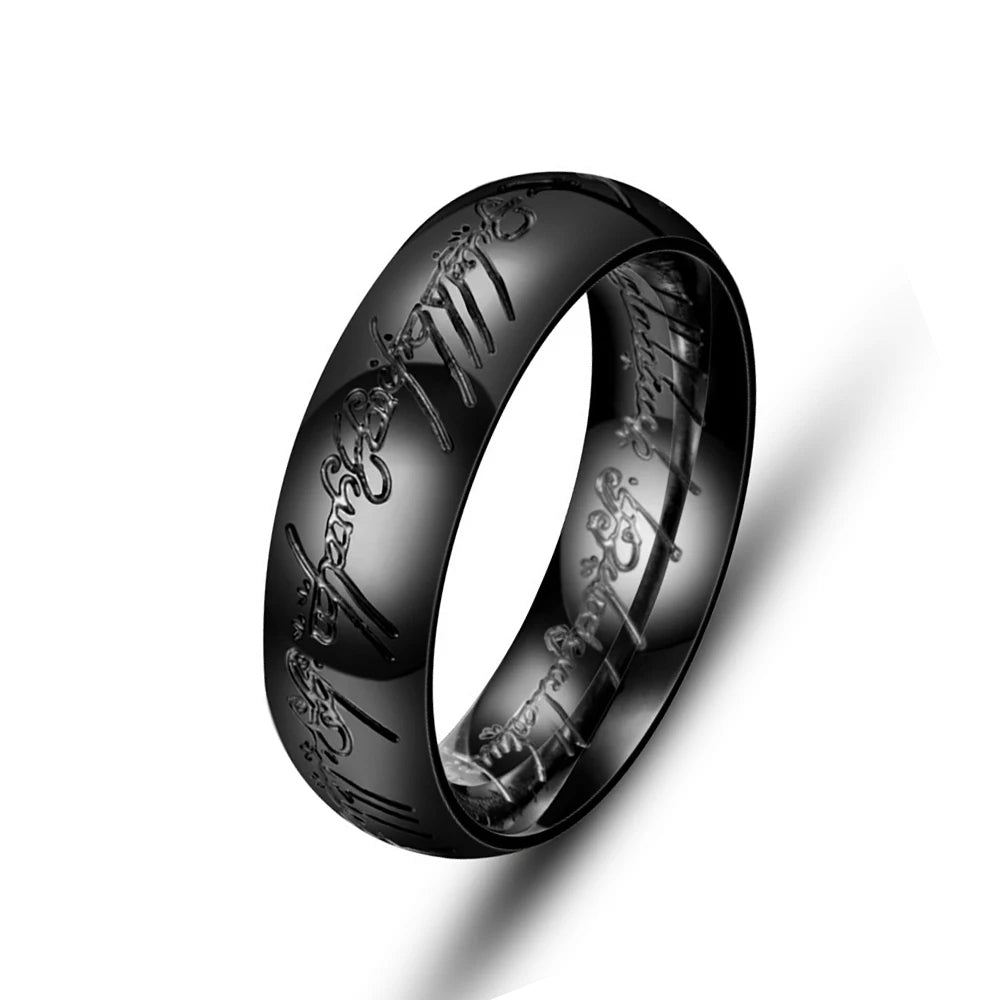 Vintage Stainless Steel Knights Templar Rings For Men Women Hip Hop Biker Cross Warriors Red Shield Ring Amulet Jewelry