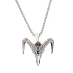 Ankh Cross Stainless Steel Pendant Necklace