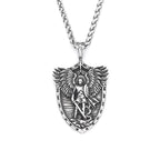 Angel Wings Pendant — Stainless Steel