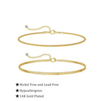 Stainless Steel Chain Bracelets Sets for Men Waterproof Twiste Cuban Link Chain Bracelet Jewelry Gifts for Dad Boyfriend Husband