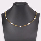 Nidin 8 Styles Double Layers Geometric Delicate Lightning Necklaces for Women Zircon Jewelry Charms Thunder Bolt Pendant Gifts