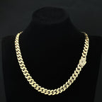 Gold Monaco Chain Necklace 12/15/20MM