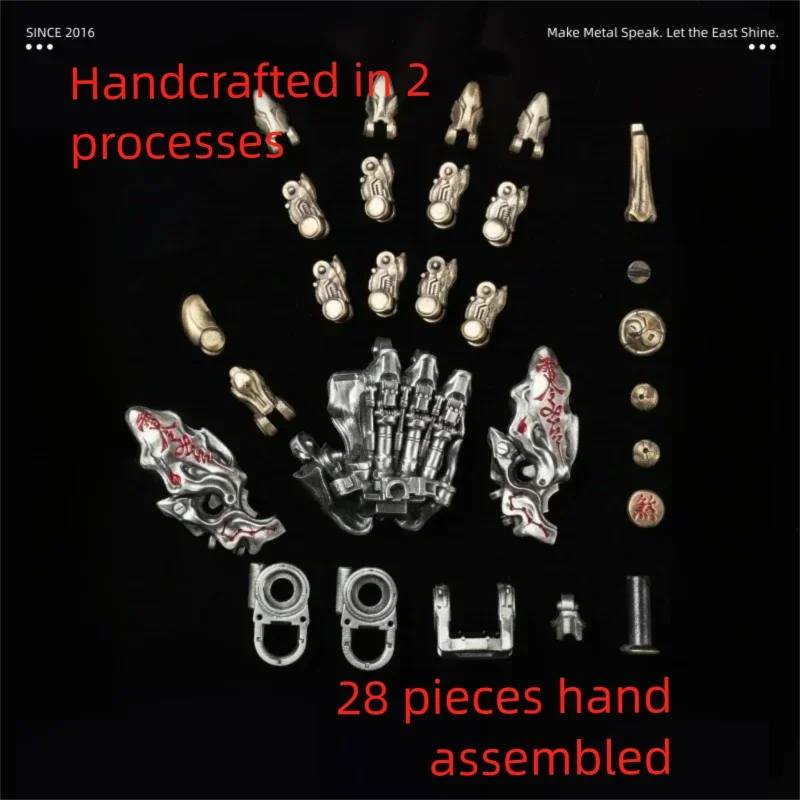 Gothic Mechanical Hand Pendant Necklace