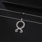 LIKGREAT Nordic Octopus Squid Pendant Viking Runes Troll Cross Necklace Swedish Folklore Protection Amulet Jewelry