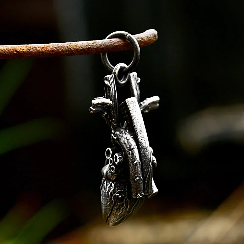 Heart Pendant Necklace — 316L Stainless Steel