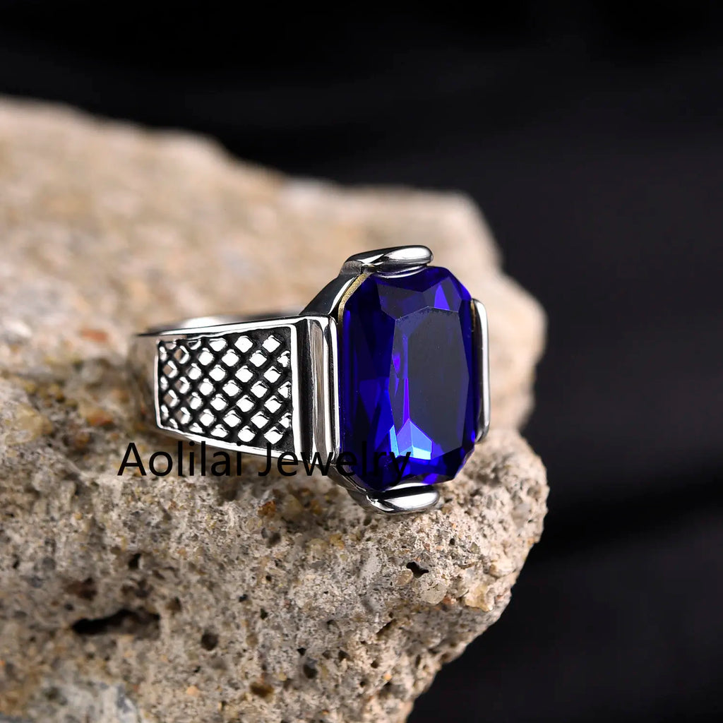 R3351 Men's High Quality Stainless Steel Multiple Color Styles Onyx Rings Jewelry Professional Factory Made