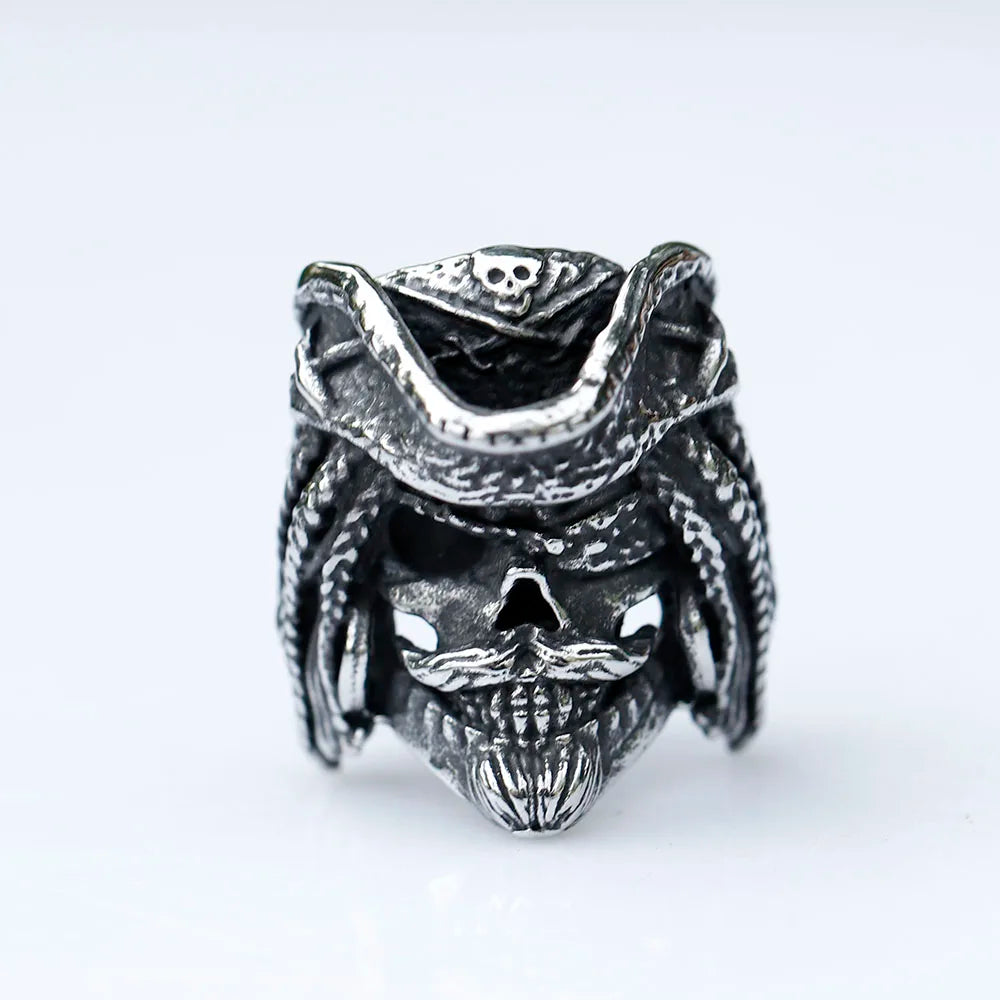 Pirate Captain Vintage Gothic Ring — 316L Stainless Steel