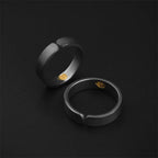 Classic Gold Clover Leaf Ring For Men Jewelry Top Quality Silver 925 Ring Open Size Male Index Finger Accessories