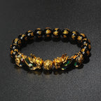Color-Changing Natural Stone Pi Xiu Beaded Bracelet