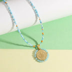 Hip Hop Iced Out San Benito San Benito Holy Medal Pendant Jesus Necklace Religious Amulet Jewelry for Men and Women