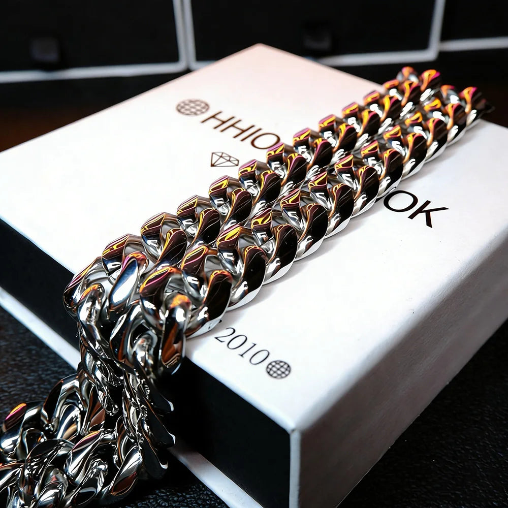 Miami Cuban Link Choker 18mm — Gold