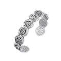 Valknut Compass Bracelet — Stainless Steel