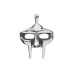 Vintage Punk MF Doom Mask Pendant Necklace Unisex Retro Egyptian Pharaoh Amulet For Biker Rally Daily Wear Fashion Jewelry Gift