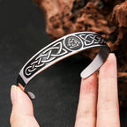 Valknut Celtic Bracelet — 316L Stainless Steel
