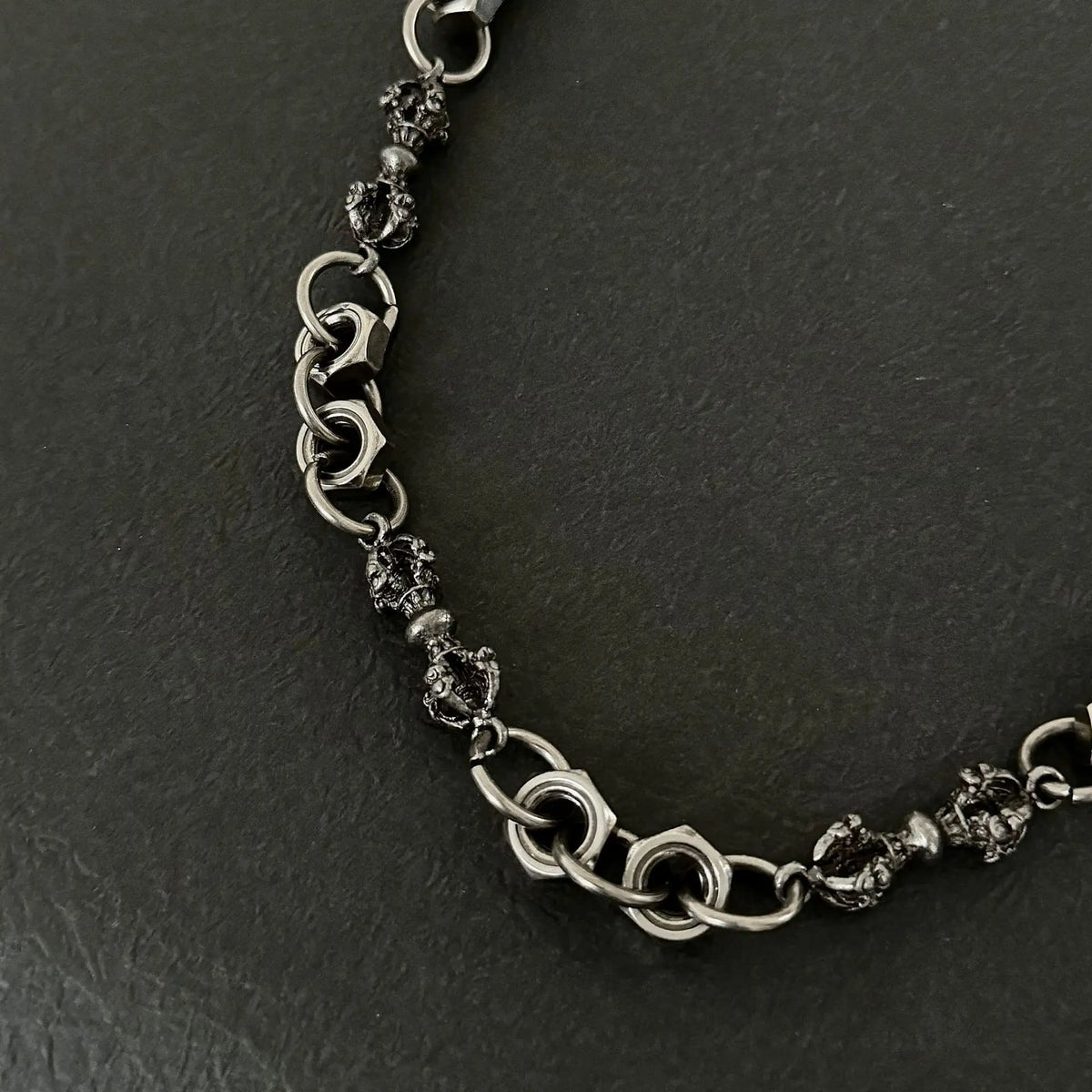 Biker Eagle Charm Trouser Chain Necklace — Stainless Steel