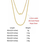 ORSA JEWELS Genuine 925 Sterling Silver Paperclip Chopin Rope Cuban Figaro Box Cable Chain Necklace Simple Basic Chain