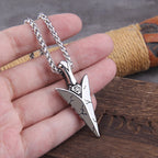 Viking Spear Odin Amulet Pendant — Stainless Steel