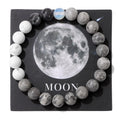 Rope Steel Bracelet Moon 8MM Solar System