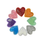 Portable PVC Heart Shaped Ice Pack Gel Heart Shaped Hot Cold Pack Reusable Gel Pad Household Necessities