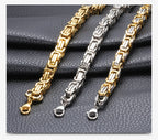 Motorcycle Steel Bracelet 8MM Biker Tough