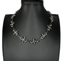 Punk-Style Personalized Rock Spiked Patchwork Necklace Cool Trendy Geometric Necklace Gothic Y2K Charm Accessori