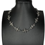 Punk-Style Personalized Rock Spiked Patchwork Necklace Cool Trendy Geometric Necklace Gothic Y2K Charm Accessori