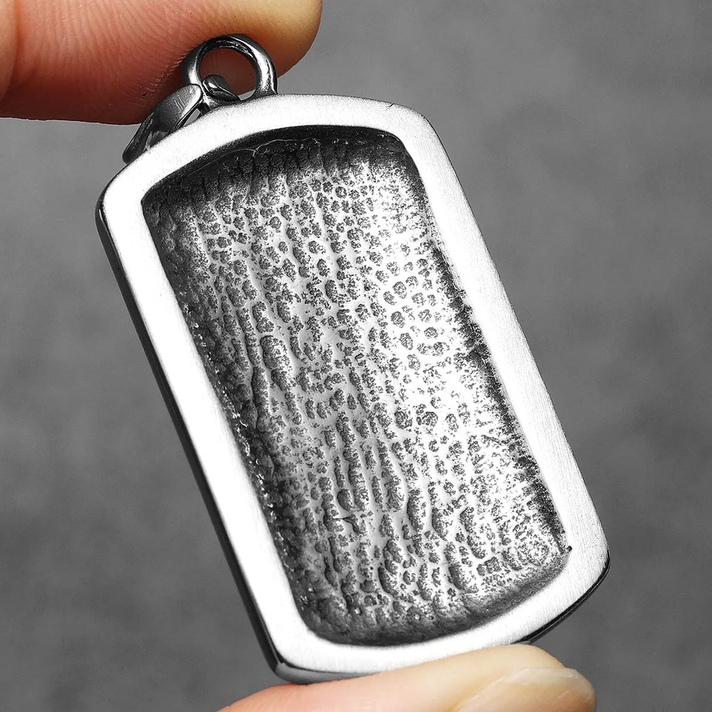 Eye of God Pendant Necklace — Stainless Steel